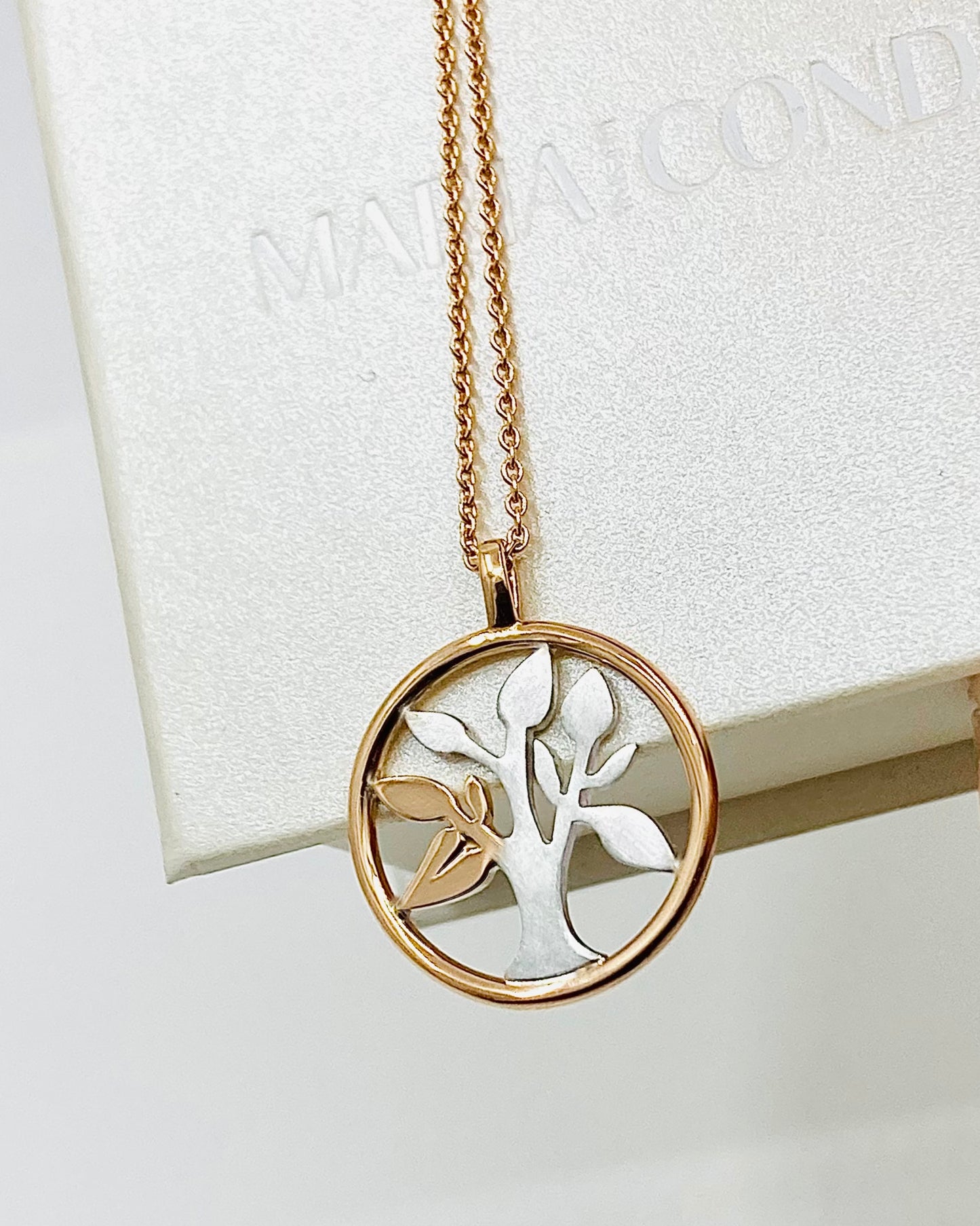 Livets Träd mix silver och guld