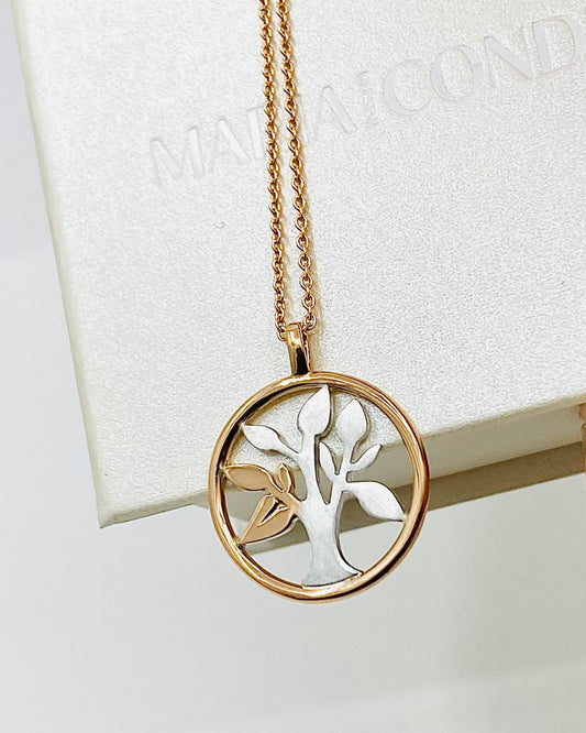 Livets Träd mix silver och guld