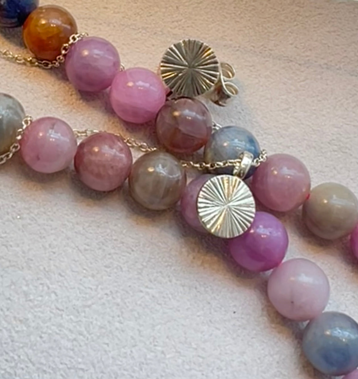 Solar silverhalsband