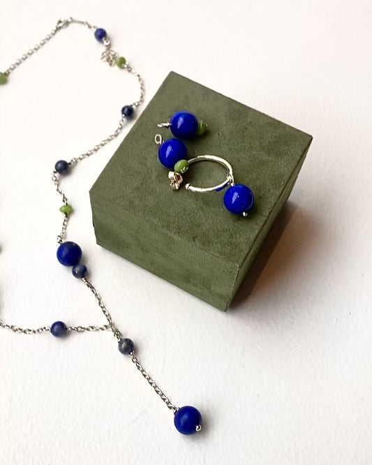 Nerthus Lapis Lazuli påhängen